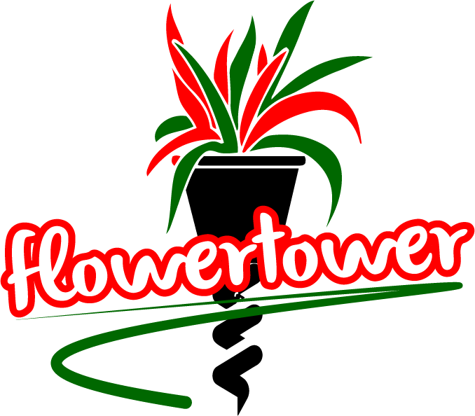 Flower Tower: Vertical Garden Kit Logo