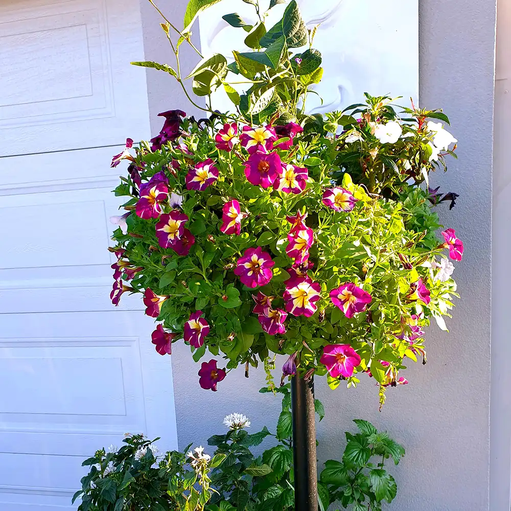 flower tower vertical stand